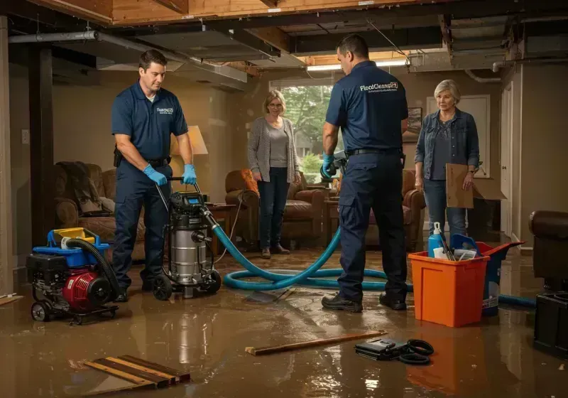 Basement Water Extraction and Removal Techniques process in Jamestown, NC